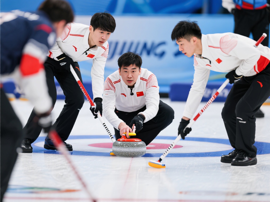 激烈对决！世界男子冰壶锦标赛中国迎战德国